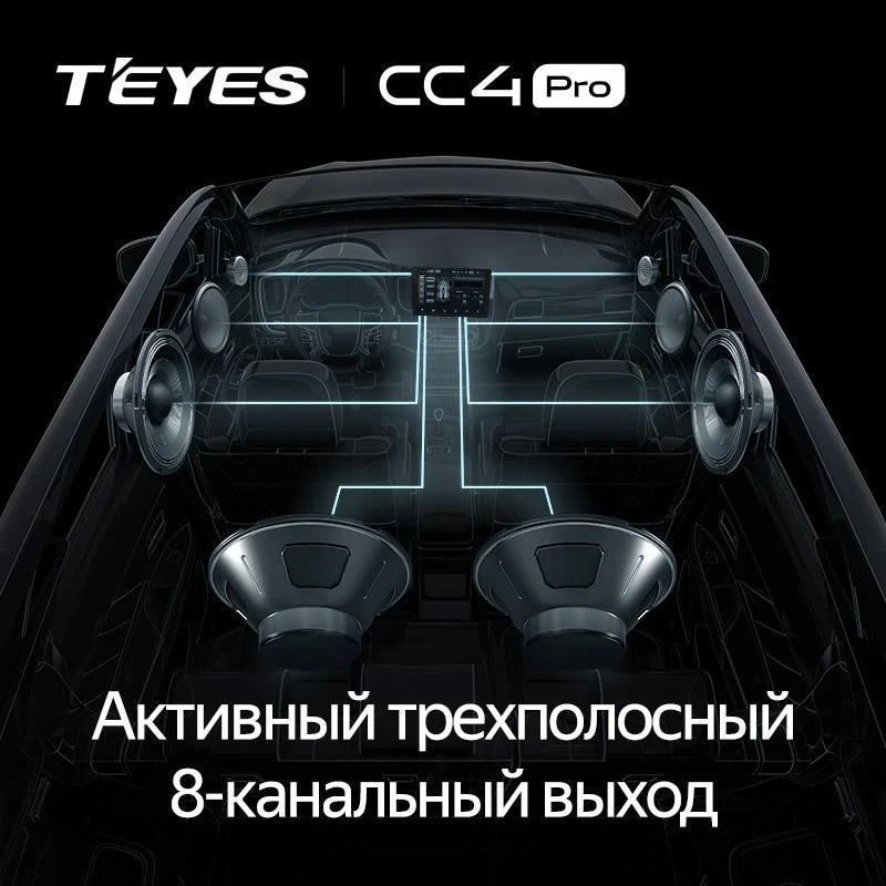Штатная магнитола Teyes CC4 Pro 12/256 Suzuki SX4 2 (2012-2016) (13")