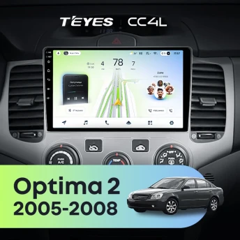 Штатная магнитола Teyes CC4L 6/64 Kia Optima 2 MG (2005-2008)