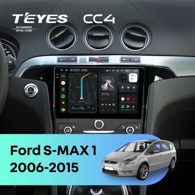 Штатная магнитола Teyes CC4 6/64 Ford S-MAX 1 (2006-2015) F3