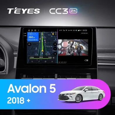 Штатная магнитола Teyes CC3L 4/32 Toyota Avalon 5 XX50 (2018-2026) F1