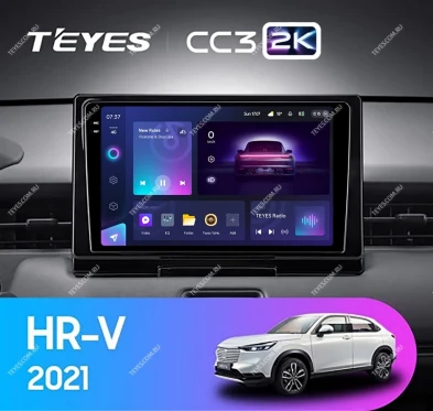 Штатная магнитола Teyes CC3 2K 4/64 Honda HR-V 2021+