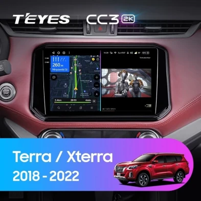 Штатная магнитола Teyes CC3 2K 360 6/128 Nissan X-Terra (2018-2022)