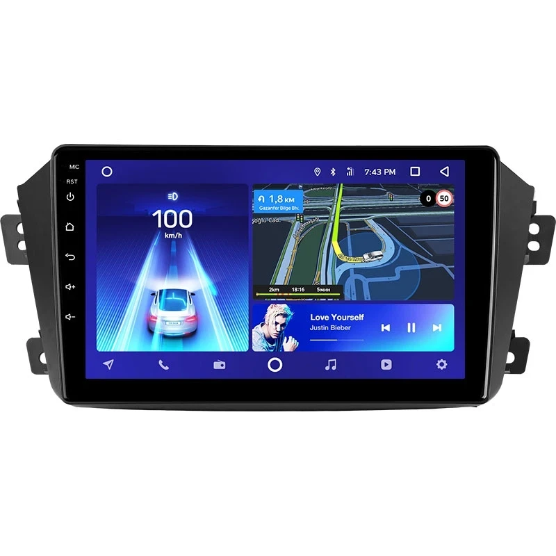 Переходная рамка Geely Emgrand X7 1 GX7 EX7 (2011-2019) (9")