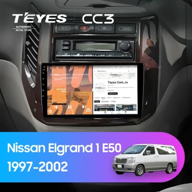 Штатная магнитола Teyes CC3 4/32 Nissan Elgrand 1 E50 (1997-2002)