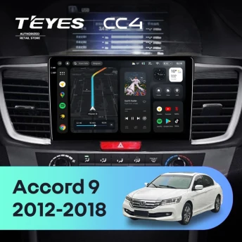 Штатная магнитола Teyes CC4 6/64 Honda Accord 9 CR (2012-2018)