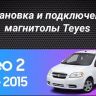 Штатная магнитола Teyes CC3 6/128 Chevrolet Aveo 2 (2011-2015)