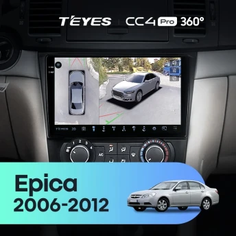 Штатная магнитола Teyes CC4 Pro 360 8/128 Chevrolet Epica 1 (2006-2012)
