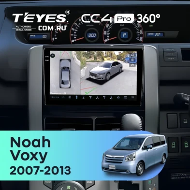 Штатная магнитола Teyes CC4 Pro 360 12/256 Toyota Noah 2 R70 (2007-2013)