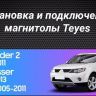 Штатная магнитола Tesla style Teyes TPRO 2 3/32 Citroen C-Crosser 1 (2007-2013) Тип-A