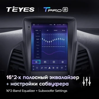 Штатная магнитола Tesla style Teyes TPRO 2 3/32 Ford EcoSport (2014-2018)