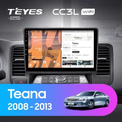 Штатная магнитола Teyes CC3L WiFi 2/32 Nissan Teana J32 (2008-2013) Тип-B