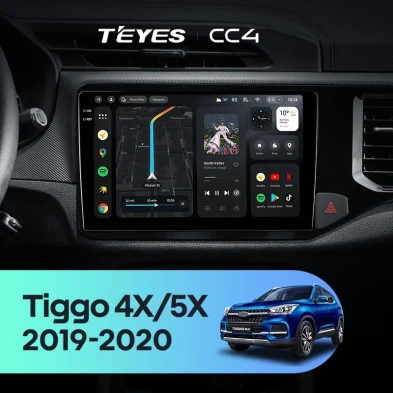 Штатная магнитола Teyes CC4 6/64 Chery Tiggo 4X 5X (2019-2020)