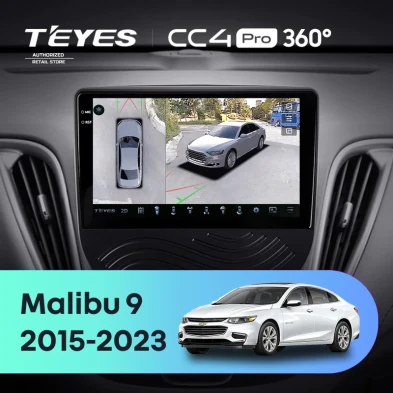 Штатная магнитола Teyes CC4 Pro 360 12/256 Chevrolet Malibu 9 (2015-2023) F2