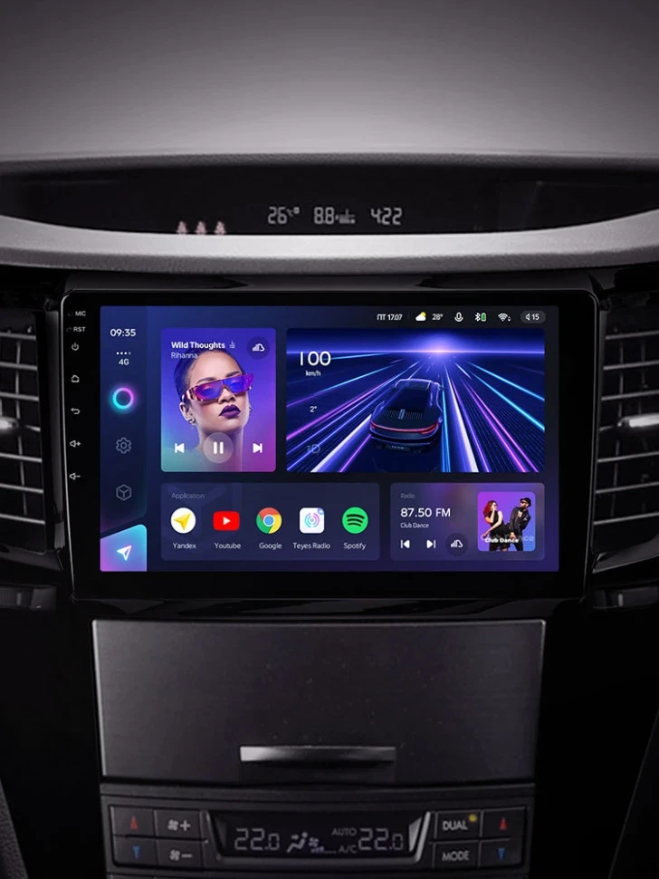 Штатная магнитола Teyes CC3 4/32 Subaru Outback 4 (2009-2014)