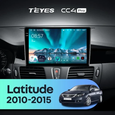 Штатная магнитола Teyes CC4 Pro 8/128 Renault Latitude 1 (2010-2015)