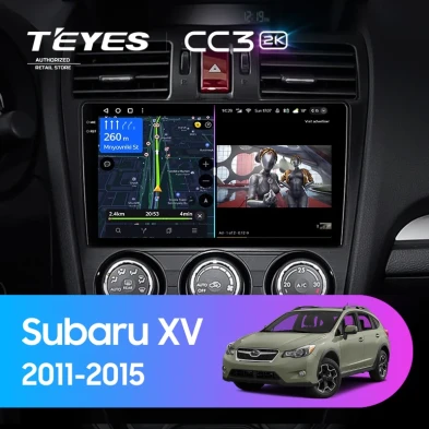 Штатная магнитола Teyes CC3 2K 4/32 Subaru XV (2011-2015) Тип-B