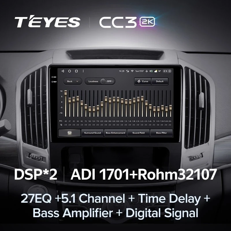 Штатная магнитола Teyes CC3 2K 6/128 Haval H9 (2014-2020)