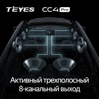 Штатная магнитола Teyes CC4 Pro 8/128 Opel Astra K (2015-2019) Тип-A