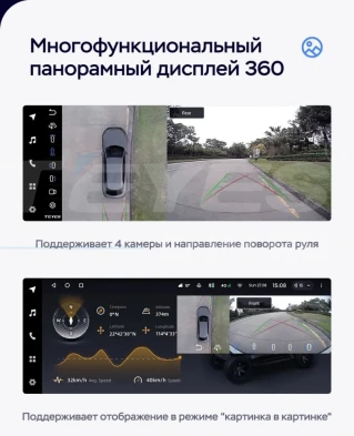 Штатная магнитола Teyes LUX ONE 360 6/128 Toyota RAV4 5 XA50 (2018-2026)