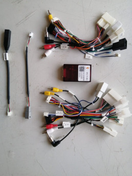 Проводка питания TEYES для Toyota Land Cruiser Prado 150 2022 + Canbus для подключения Android ГУ