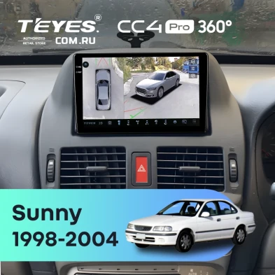 Штатная магнитола Teyes CC4 Pro 360 8/128 Nissan Sunny B15 (1998-2004)