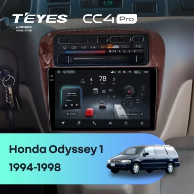 Штатная магнитола Teyes CC4 Pro 8/128 Honda Odyssey 1 (1994-1998)