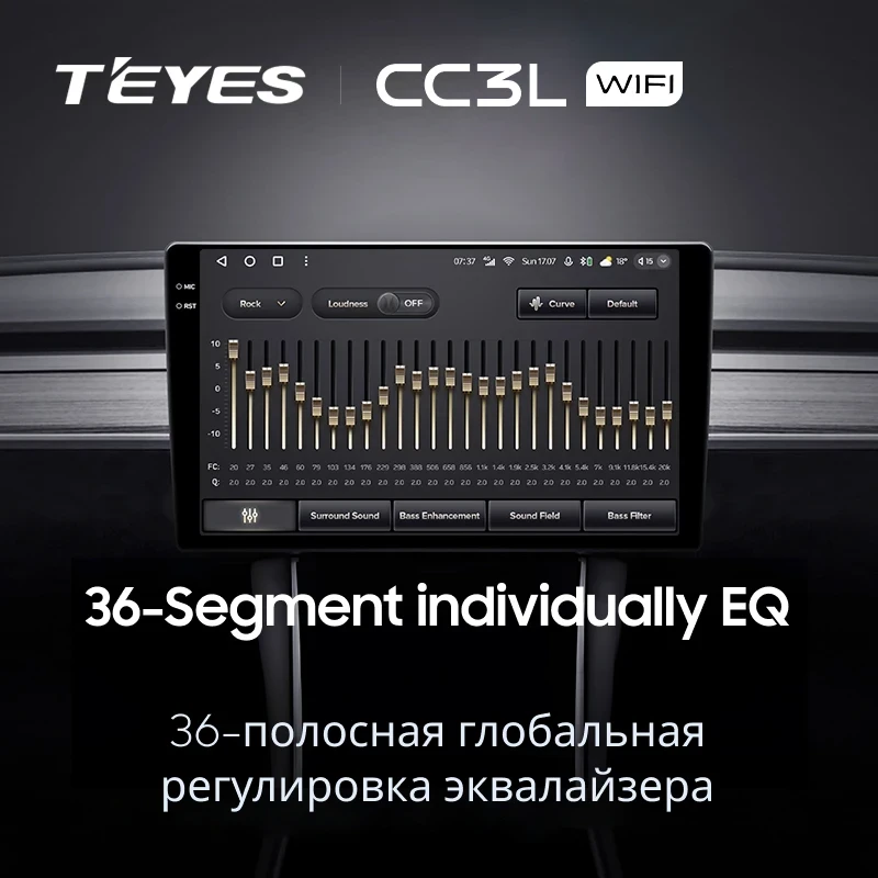 Штатная магнитола Teyes CC3L WiFi 2/32 Ferrari California (2008-2017)