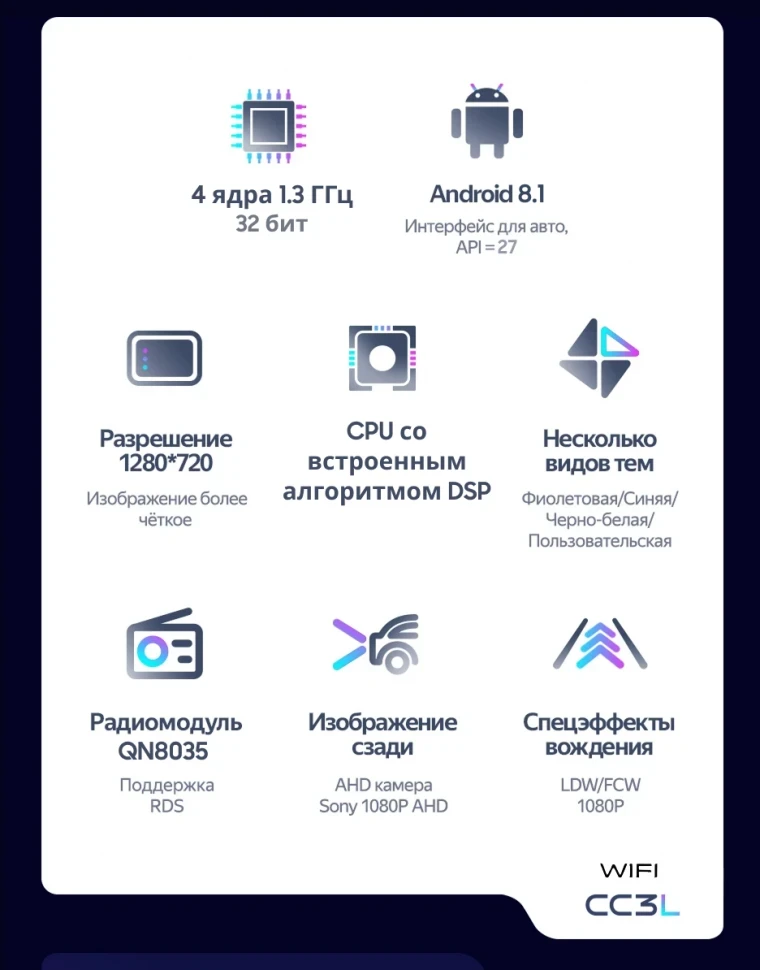 Штатная магнитола Teyes CC3L WiFi 2/32 Fiat Peron 9 2009 Idea (2011-2014)