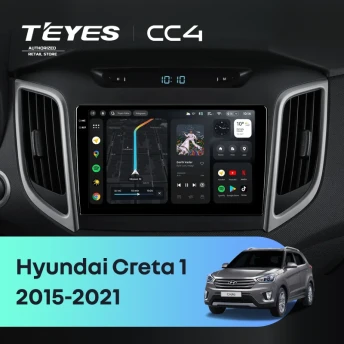 Штатная магнитола Teyes CC4 6/64 Hyundai Creta 1 (2015-2021) Тип-B
