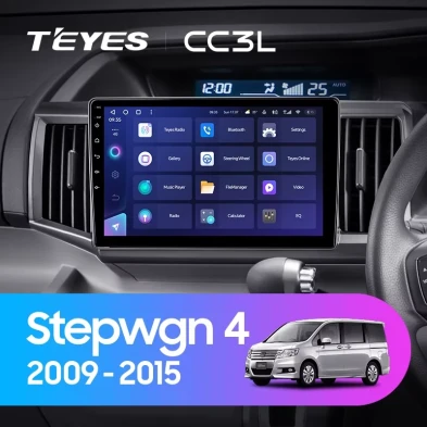 Штатная магнитола Teyes CC3L 4/64 Honda Stepwgn 4 (2009-2015) Правый руль
