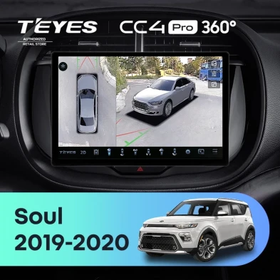 Штатная магнитола Teyes CC4 Pro 360 8/128 Kia Soul (2019-2020) (11")
