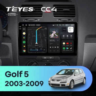 Штатная магнитола Teyes CC4 8/128 Volkswagen Golf 5 (2003-2009) F2