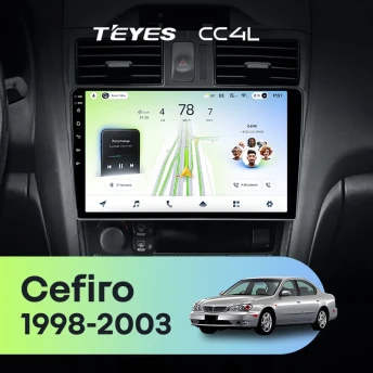Штатная магнитола Teyes CC4L 6/64 Nissan Cefiro 3 A33 (1998-2003) F2