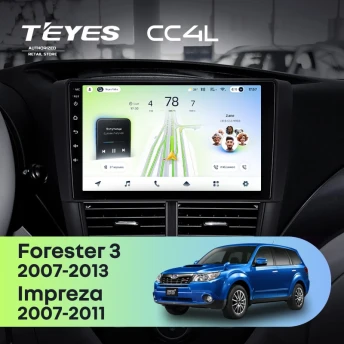 Штатная магнитола Teyes CC4L 6/64 Subaru Impreza GH GE (2007-2011)