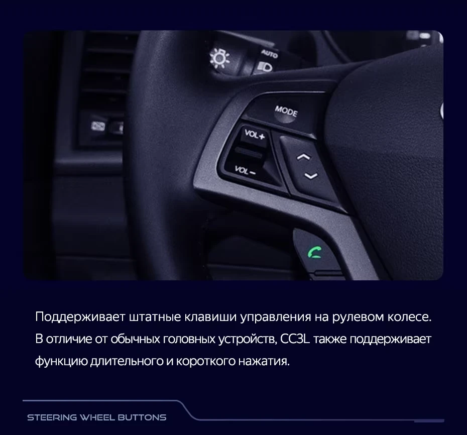 Штатная магнитола Teyes CC3L 4/64 Hyundai Veloster FS (2011-2017) Тип-B