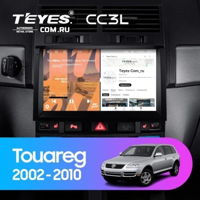 Штатная магнитола Teyes CC3L 4/64 Volkswagen Touareg GP (2002-2010) F2