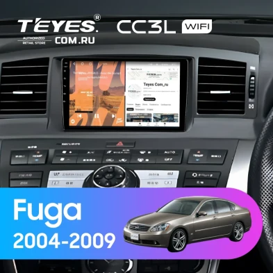 Штатная магнитола Teyes CC3L WiFi 2/32 Nissan Fuga (2004-2009) F1