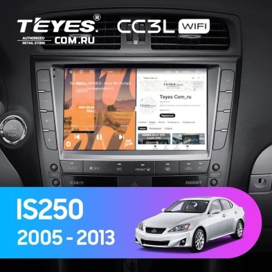 Штатная магнитола Teyes CC3L WiFi 2/32 Lexus IS250 XE20 (2005-2013) (Hm) Тип-B