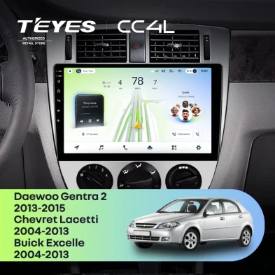 Штатная магнитола Teyes CC4L 6/64 Chevrolet Lacetti J200 (2004-2013) F1 Тип-B