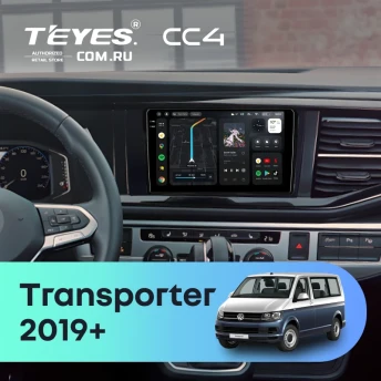 Штатная магнитола Teyes CC4 8/128 Volkswagen Transporter (T6) 2019+