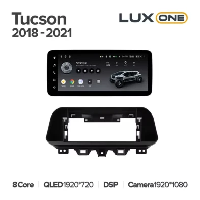 Штатная магнитола Teyes LUX ONE 4/64 Hyundai Tucson (2018-2021)