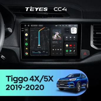 Штатная магнитола Teyes CC4 8/128 Chery Tiggo 4X 5X (2019-2020)