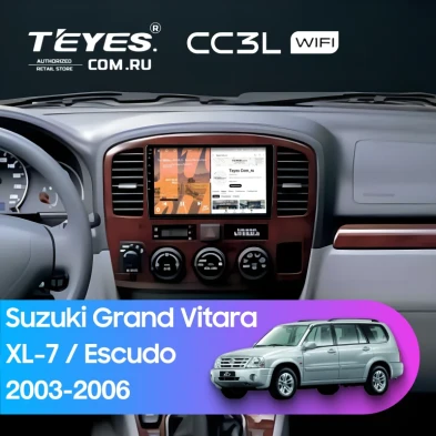 Штатная магнитола Teyes CC3L WiFi 2/32 Suzuki Grand Vitara XL-7 (2003-2006)