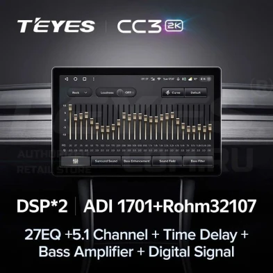 Штатная магнитола Teyes CC3 2K 4/32 Renault Dokker (2012-2020) (11")