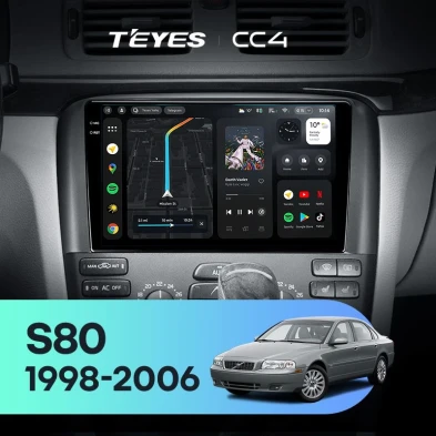 Штатная магнитола Teyes CC4 6/64 Volvo S80 1 (1998-2006)