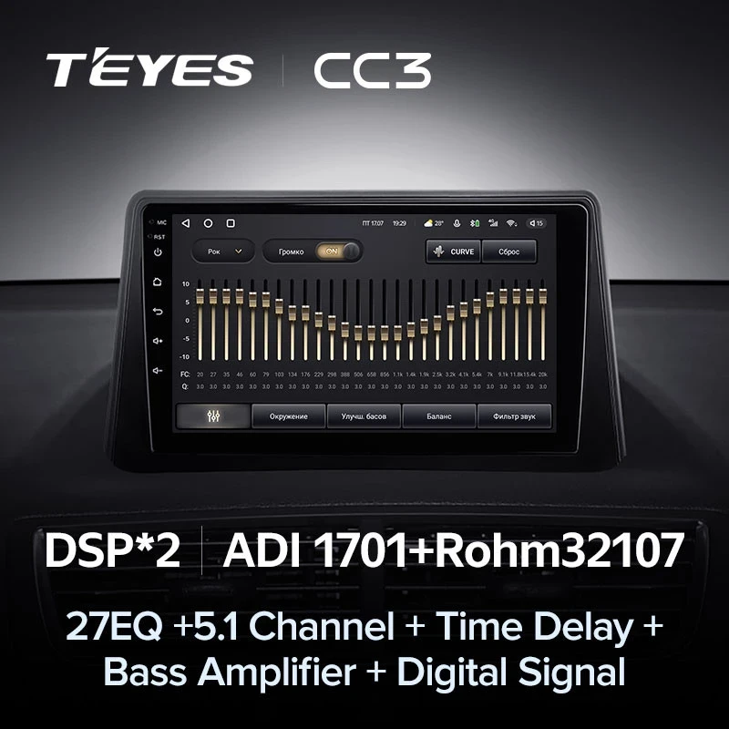 Штатная магнитола Teyes CC3 4/32 Opel Mokka 1 (2012-2016)