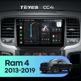 Штатная магнитола Teyes CC4 8/128 Dodge Ram 4 DJ DS (2013-2019) F3